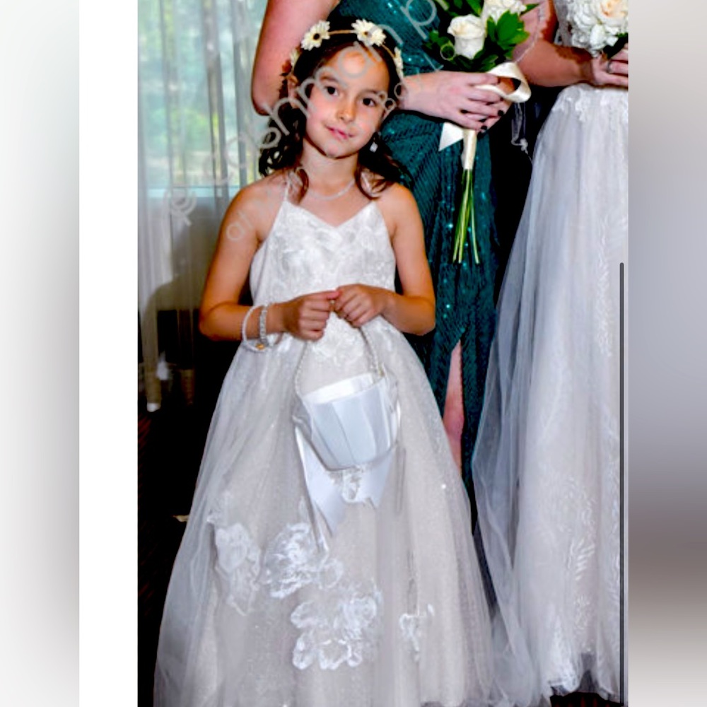 David’s Bridal Flower Girl Gown